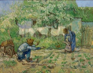 Eerste stappen door Vincent van Gogh